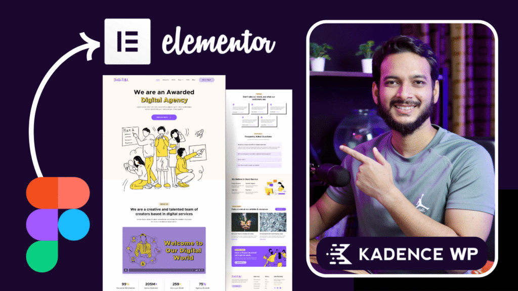 Convert figma design into Elementor using the container Flexbox