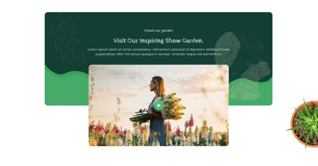 Check our garden image