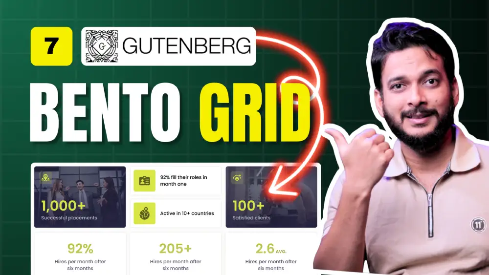 Gutenberg Bento Grid - Learn the Advance Gutenberg grid